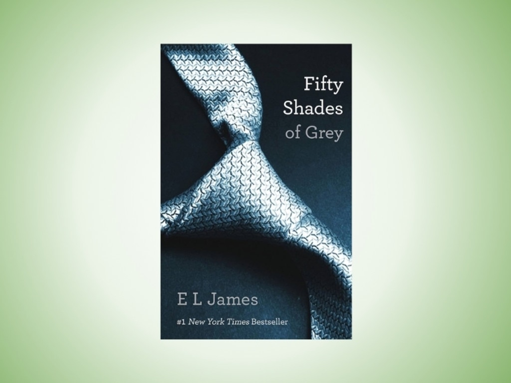 Fifty Shades of Grey by E.L. James.