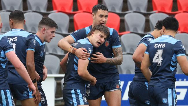 CHS player 1, Chevy Stewart, ASSRL National Semi-finals, NSW CCC 18 years vs NSW CHS 18 years, Redcliffe. Picture: Liam Kidston