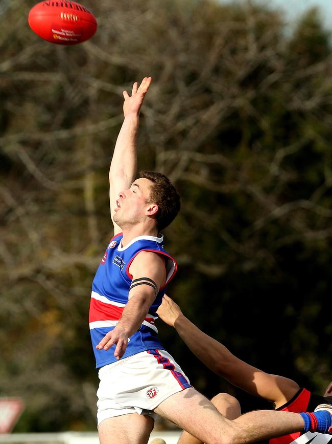 Kyle O'Connor was named best on ground for Keilor. Photo: Hamish Blair