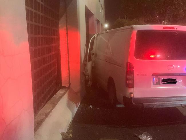 A van recently crashed into Our Community House, North Melbourne.