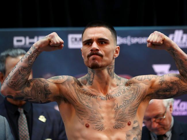 Two of the world’s biggest boxing promoters will unite for a blockbuster card that will see George Kambosos Jr return to Australia. Picture: Getty Images