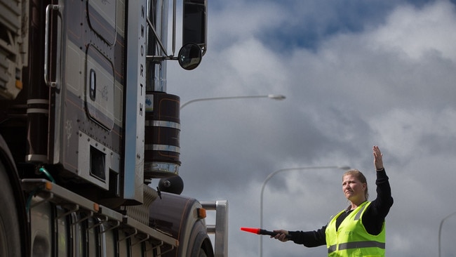 Five truckies will front the Elizabeth Magistrates Court in January over a raft of charges, including reporting misleading or false information in work diaries. Picture: File.