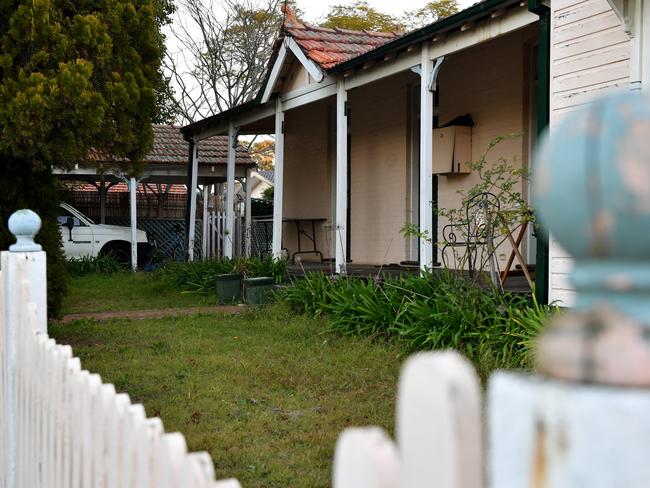 A general view of 22 Bellevue Street in Thornleigh, Sydney, Tuesday, July 10, 2018. (AAP Image/Joel Carrett)