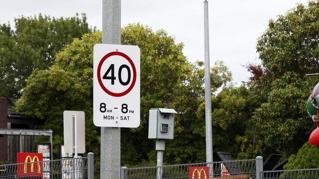 The speed cameras at the intersection of Warrigal and Batesford roads is one of the state’s top earners. Picture: Paul Loughnan