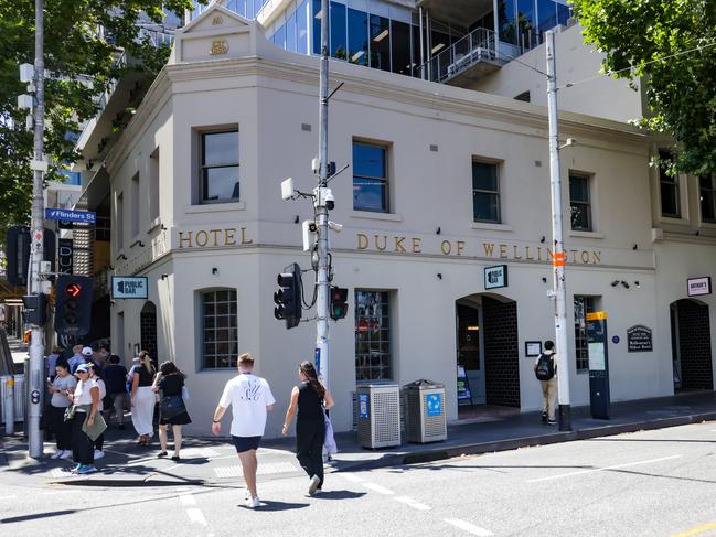 The group also owns the Duke of Wellington Hotel in Melbourne’s CBD. Picture: Ian Currie