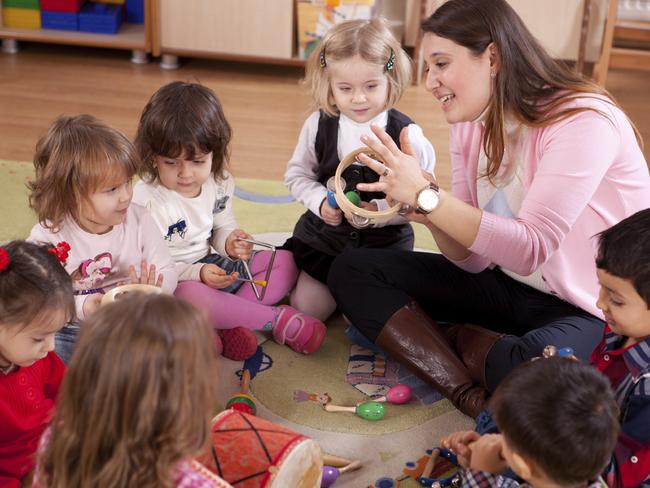 Kids are spending longer hours in childcare. Picture: Supplied