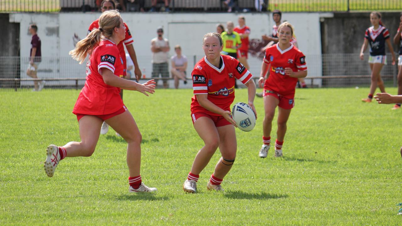 Koffi Brookfield of the Illawarra Steelers Lisa Fiaola Cup side. Picture: Kevin Merrigan