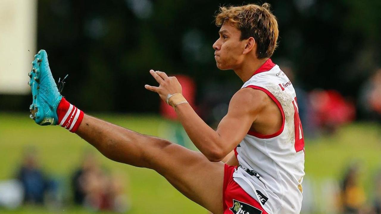 Jesse Motlop could suit Carlton’s needs with its first pick.