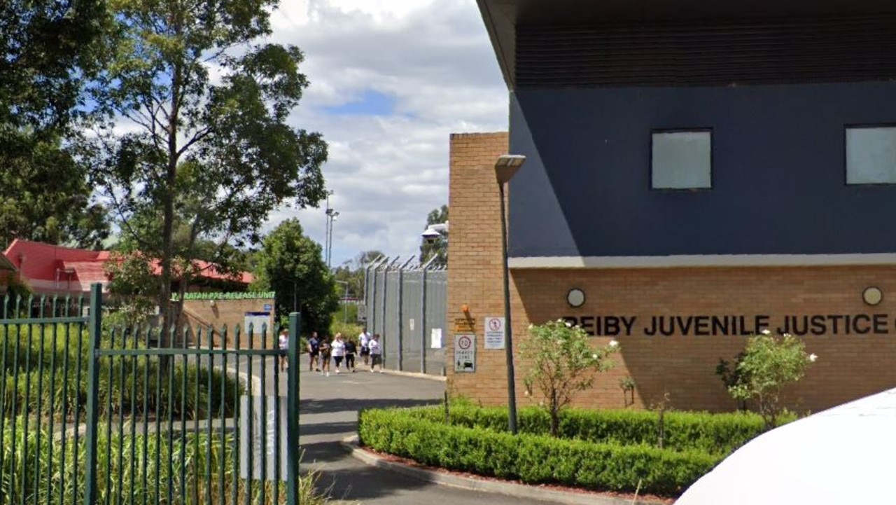 The juvenile justice centre is located right next to a school. Picture: Google Maps