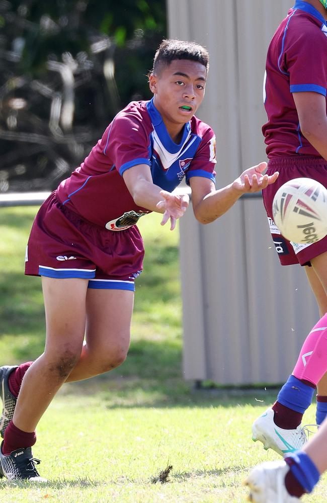 School rugby league finals, Keebra vs. Wavell Heights, Acacia Ridge. Picture: Liam Kidston