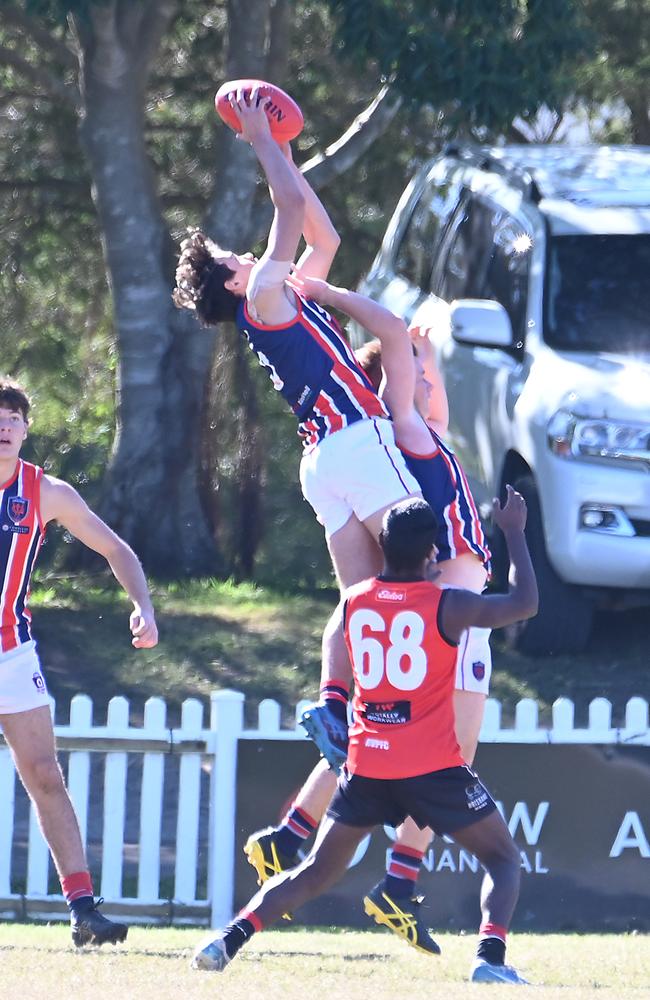 QAFL colts Redland-Victoria Point v Wilston Grange. Saturday June 15, 2024. Picture, John Gass