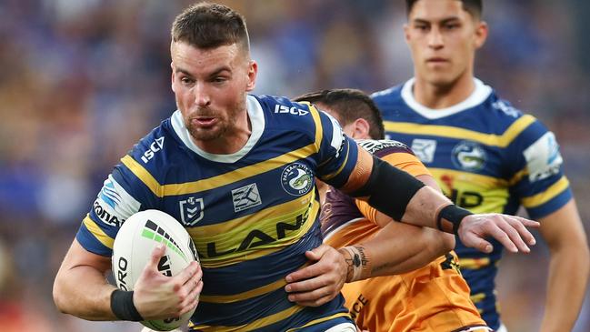 Clint Gutherson was superb in Parramatta’s win over Brisbane. Picture: AAP