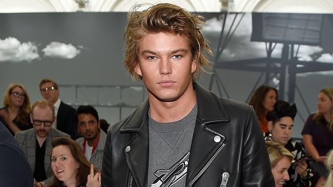 Jordan Barrett attends the Coach 1941 Spring Summer 2017 Men's Show on June 13 in London. Picture: David M. Benett/Getty