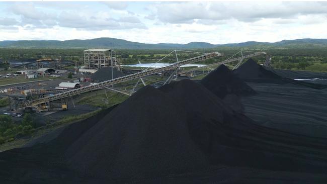QCoal's Byerwen mine near Glenden is in the Bowen Basin. The town of Glenden was built by the Mount Isa Mines company. Picture: Contributed