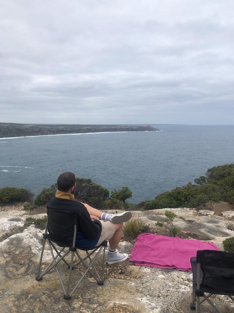 ‘It’s such a beautiful place,’ Dornan said of Kangaroo Island.