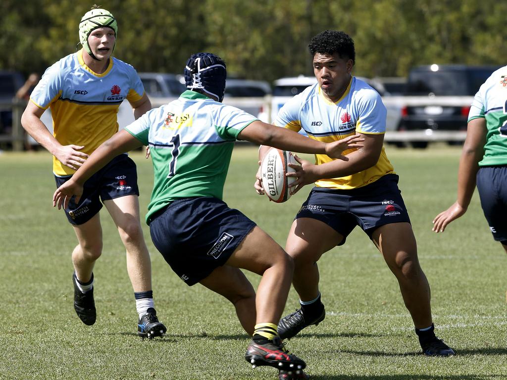 Hasani Bloomfield is in the sights of French rugby. Picture: John Appleyard