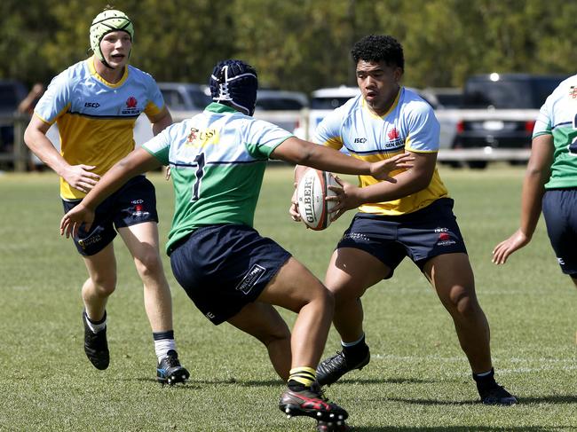 Hasani Bloomfield is in the sights of French rugby. Picture: John Appleyard