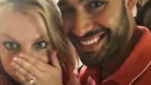 Britney Spears got engaged to Sam Asghari in 2020. Picture: britneyspears/Instagram