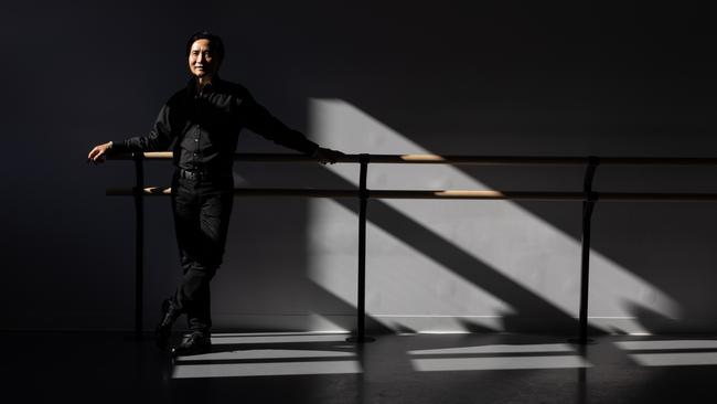 Queensland Ballet artistic director Li Cunxin at the QB HQ in Brisbane. Picture: David Kelly