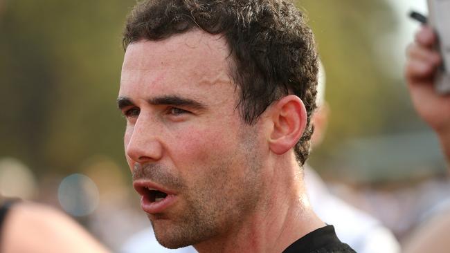 Bacchus Marsh coach Tom German. Picture: Hamish Blair