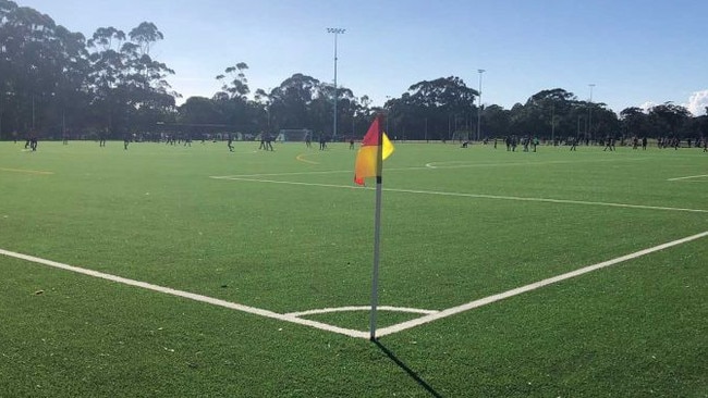 Residents called police after seeing an unauthorised game of soccer being played by at least 22 men at Lionel Watts Reserve, Frenchs Forest. File picture: Northern Beaches Council