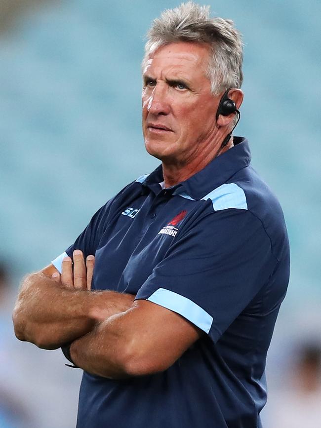 Waratahs coach Rob Penney became a casualty of the club’s fall from grace.