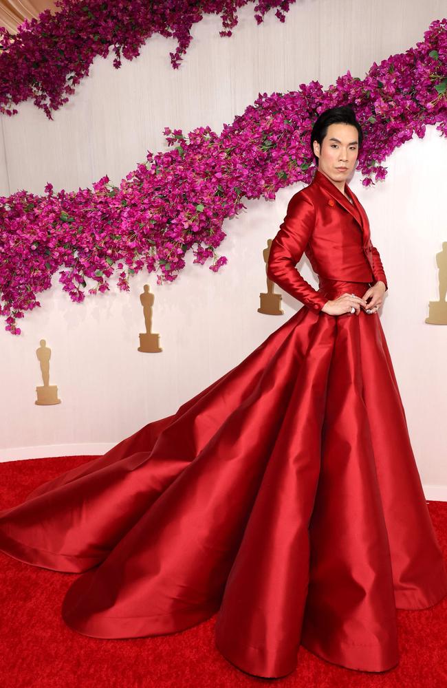 Eugene Lee Yang wowed in this speactacular number. Picture: Getty Images via AFP