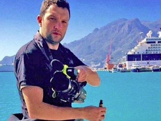 TV producer Tallmadge D'elia was killed in a fire started by an exploding e-cigarette. Picture: Facebook