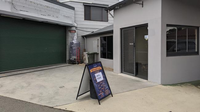 The new Southern Sky Cheese Company shop and facility at 80 Main Rd, Perth, a work in progress. Picture: Alex Treacy