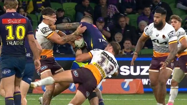 Is this a hip drop? Photo: Fox Sports