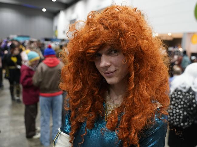 OZ Comic-Con Gallery. OZ comic at Melbourne Exhibition and Convention Centre. Aron Lockhart - Merida. Picture: Valeriu Campan
