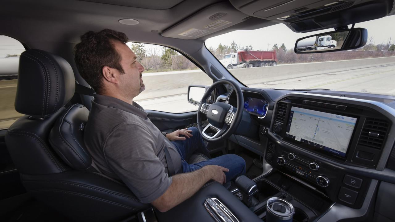 Ford is clear that its BlueCruise highway driving assistant uses a driver monitoring camera.