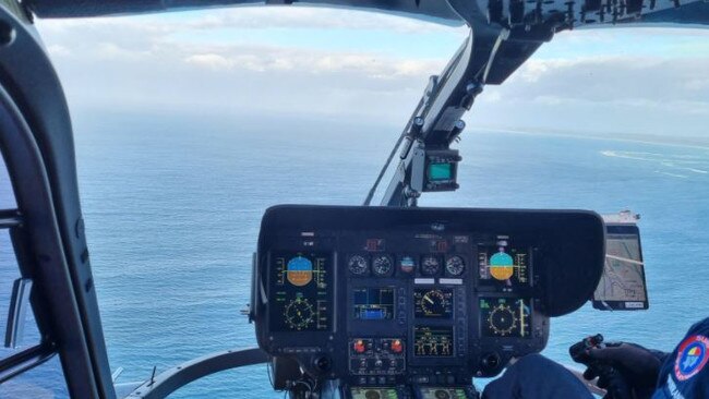 A 28-year-old was located last night but the other man, a 26-year-old, is still missing. Picture: Surf Life Saving Queensland