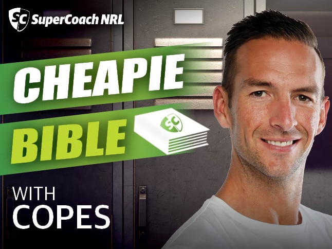 NRL SuperCoach Cheapie Bible Round 13.