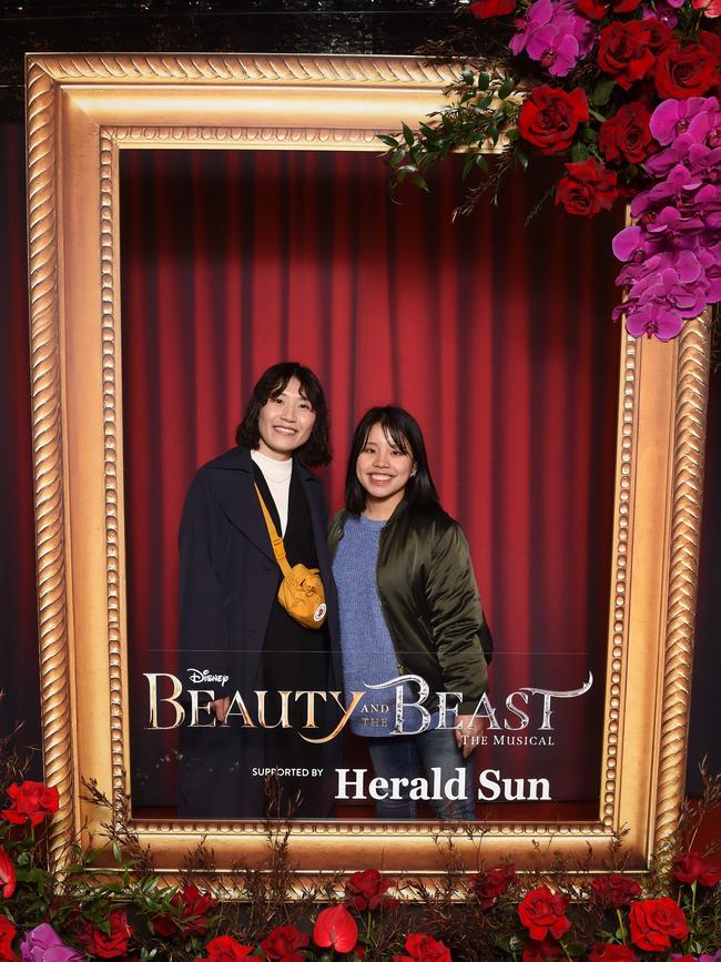 Opening night: Beauty and The Beast at Her Majestys Theatre, Melbourne. Picture: Josie Hayden