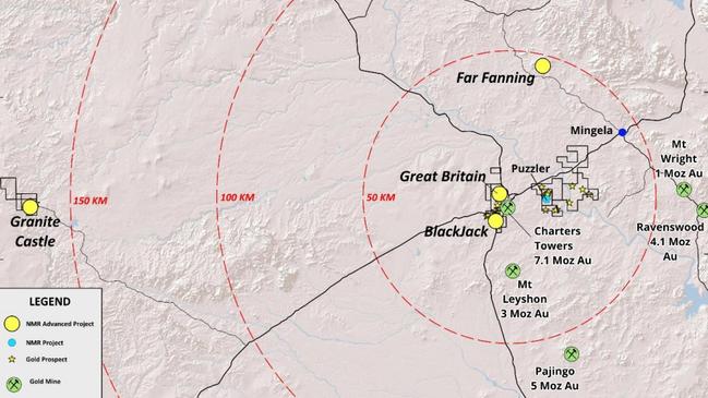 Positioned in the mineral-rich Ravenswood-Charters Towers region, the acquisition provides extensive exploration potential, a clear path to gold production, and significant upside through resource growth opportunities. Picture: Supplied