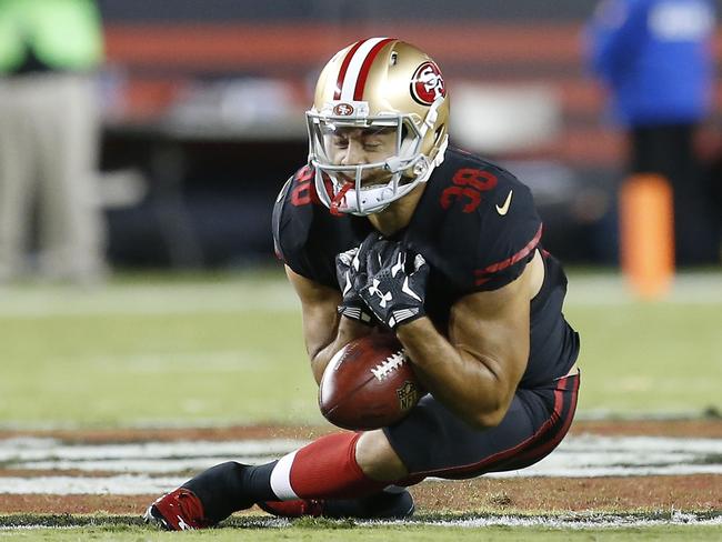 The fumble that sent the Hayne Plane through a patch of minor turbulence.