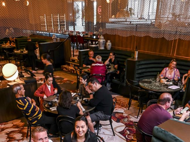 Diners enjoy China Doll’s Yum cha in March 2022. Picture: Darren Leigh Roberts