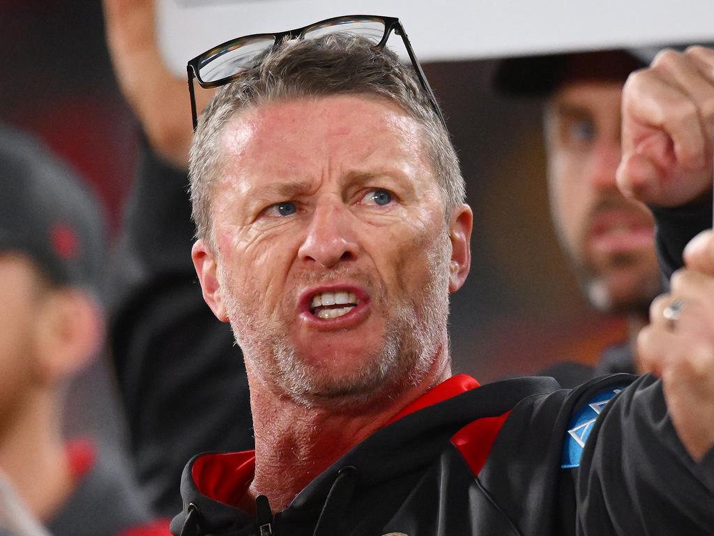 Damien Hardwick has apologised for his post-game outburst.. Picture: Getty Images