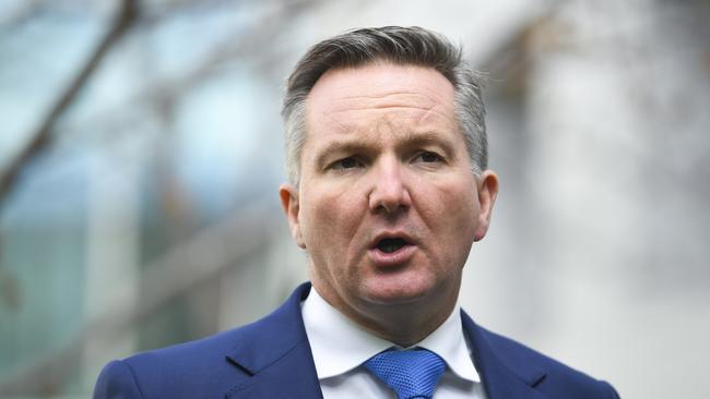 Shadow Treasurer Chris Bowen has downplayed Liberal polling showing Bill Shorten is on the nose in key by-election seats.