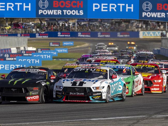 Cam Waters wins the 2024 Bosch Power Tools Perth SuperSprint, Event 04 of the Repco Supercars Championship, Wanneroo Raceway, Perth, Western Australia, Australia. 19 May, 2024.