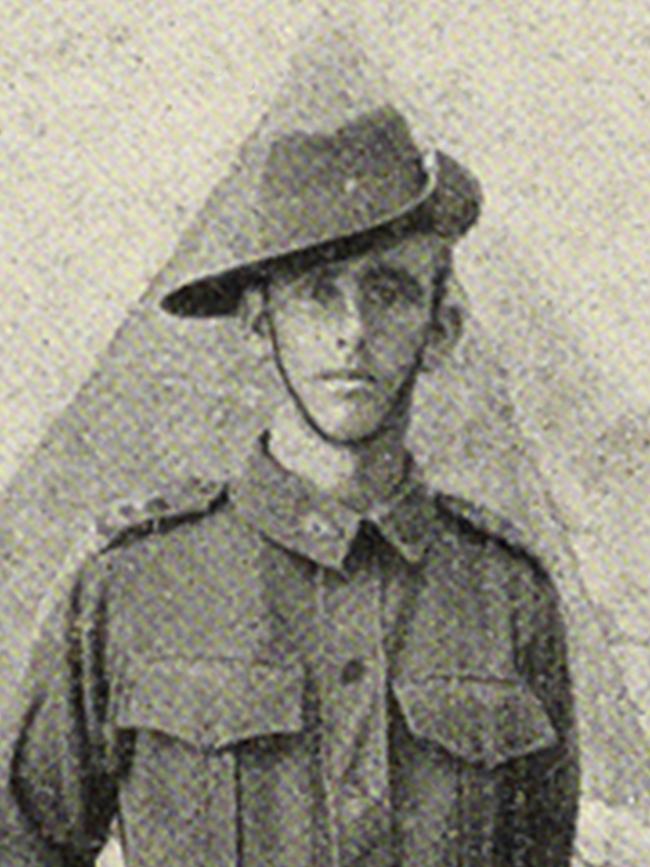 Private Nat Abbott.