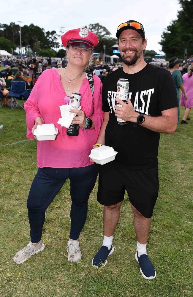 Angela Mason and Will Scott at Sounds of Rock 2024 in Hervey Bay. Picture: Patrick Woods.