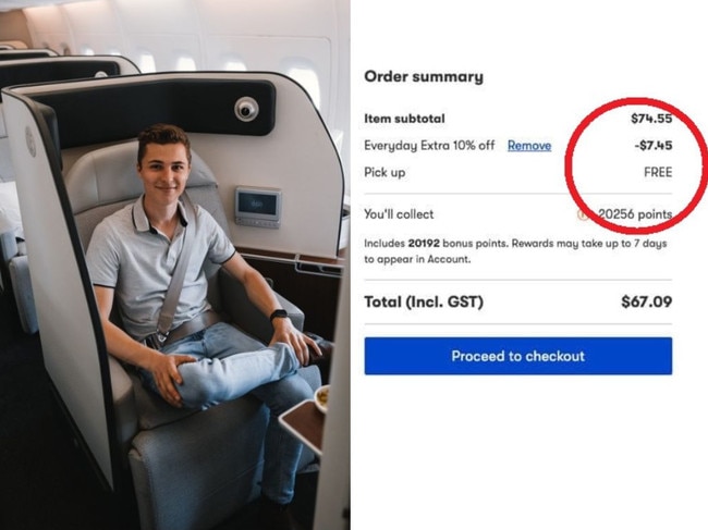 Wild $3.50 Qantas business class hack