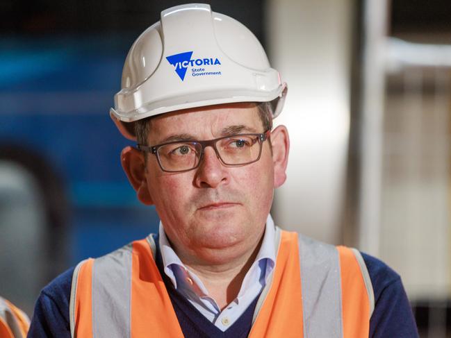 Daniel Andrews asked to express regret to John Woodman about a deferral of a rezoning decision. Picture: David Geraghty