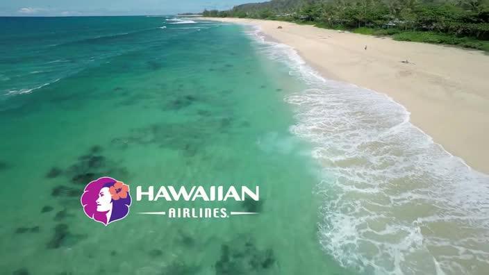 Hawaiian Airlines in-flight safety video