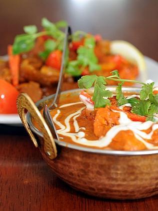 Dishes at Delhi Spice.