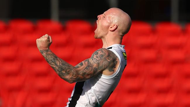 Can Zak Jones and St Kilda secure their finals spot with a final round win over GWS? Picture: Getty Images