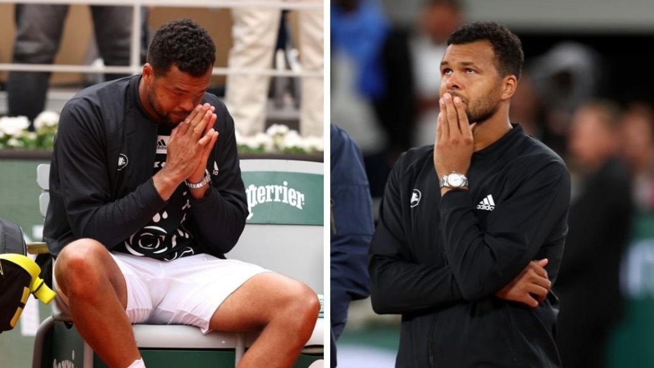 Everyone was emotional saying goodbye to Tsonga.