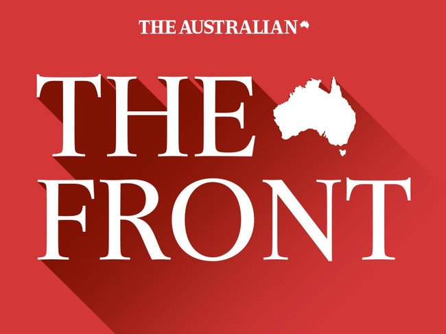 The Front daily podcast from The Australian - 4x3 version